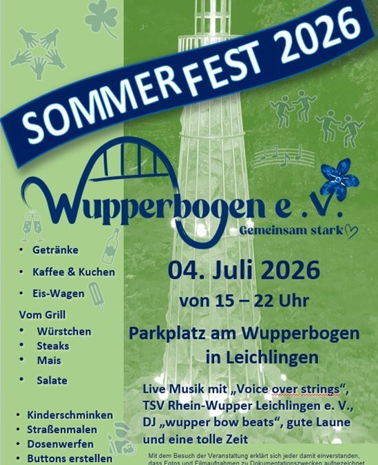 5. Sommerfest Wupperbogen e.V.